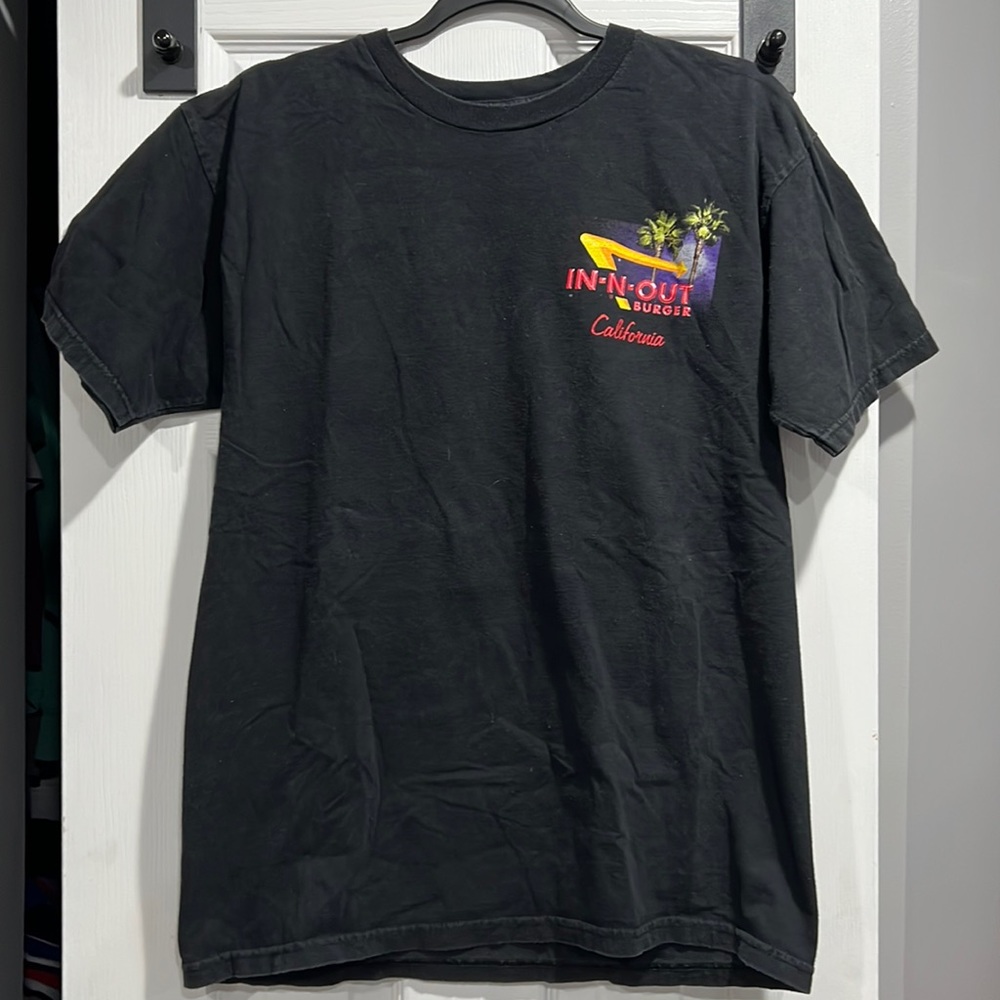 Black In and Out burger shirt!